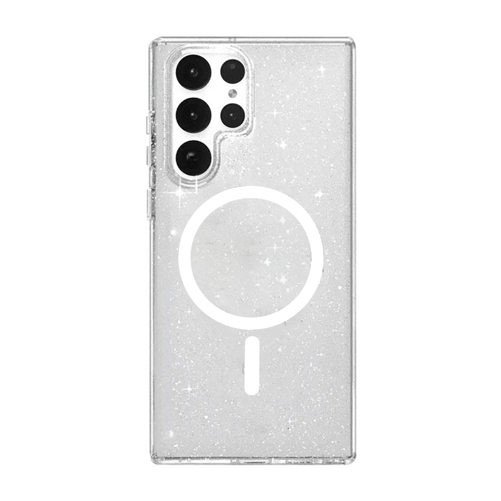 Чохол MaiKai Crystal Series witn Magnetic для Samsung Galaxy S24 Ultra (Crystal Glitter)