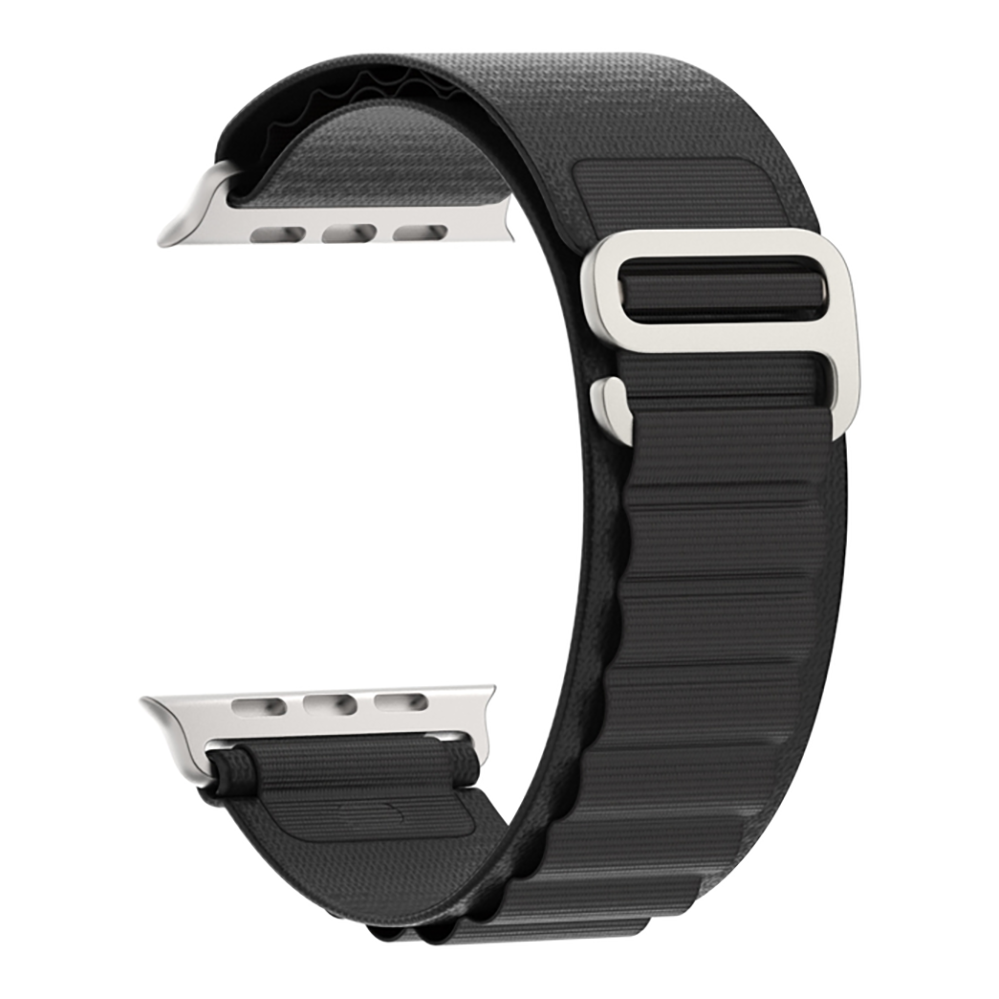 Ремінець ArmorStandart Alpina Band для Apple Watch 49/46/45/44/42 (Series 1-3) Black (ARM64977)