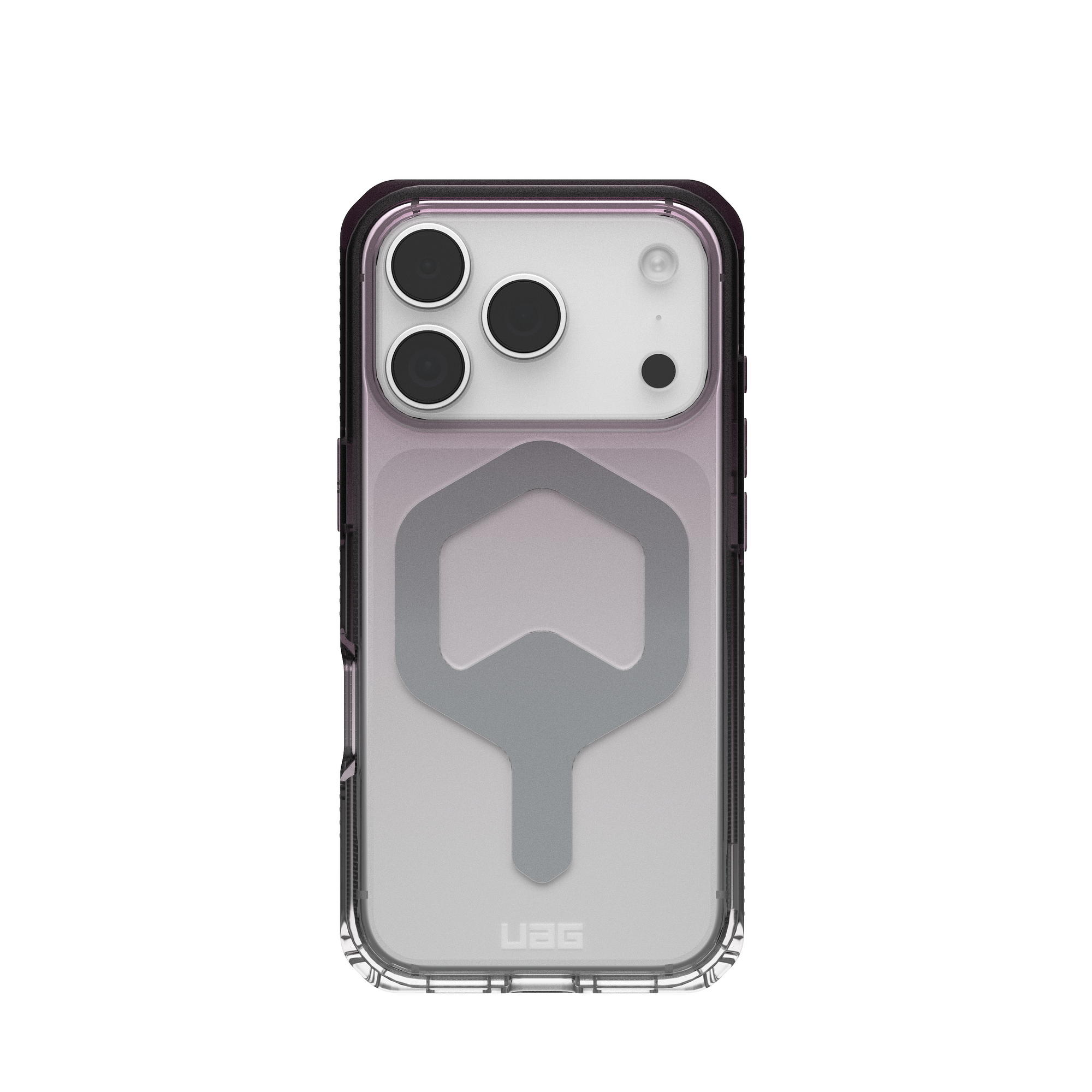 Чохол UAG для iPhone 17 Pro, Plyo MagSafe, Black/Clear Ombre