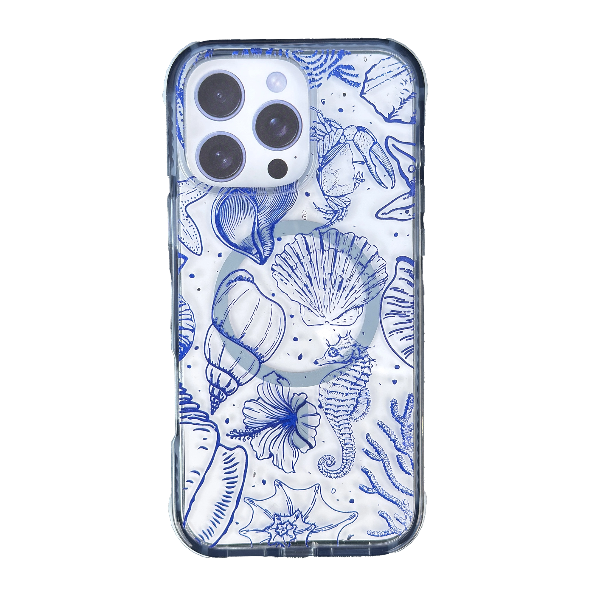 Чохол MaiKai Titan Art Series with MagSafe для iPhone 16 Pro Max (Sea life)