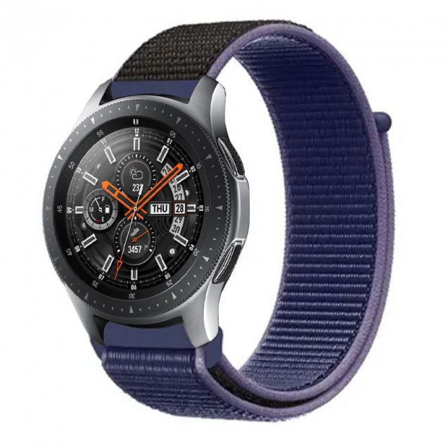 Ремінець Nylon Band для Amazfit/Samsung 20mm - Midnight Blue