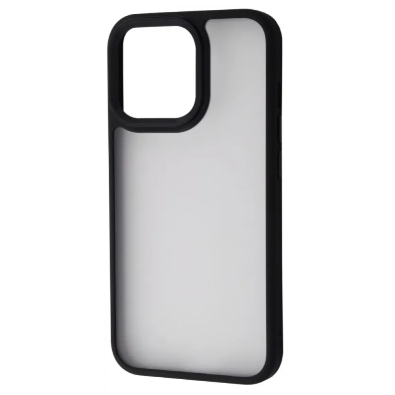 Чохол Shadow Matte Metal Buttons iPhone 13 Pro (чорний)