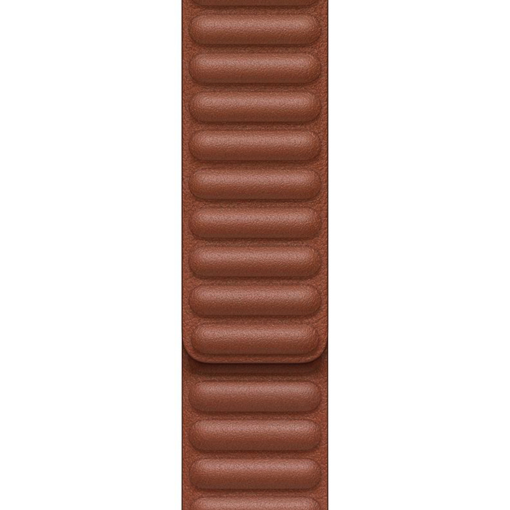 Ремінець Leather Link для Apple Watch 38/40mm (Коричневий/Saddle Brown)
