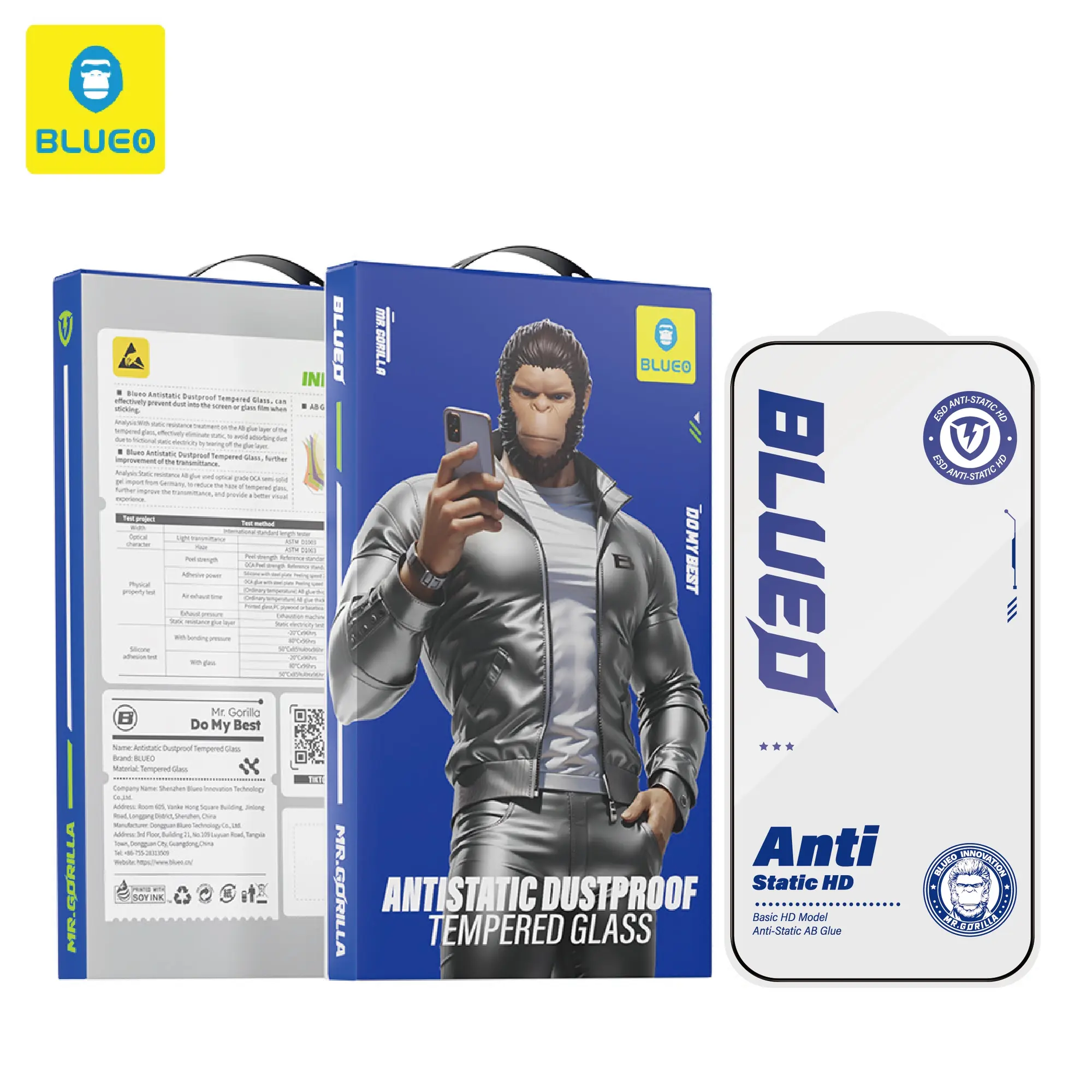 Захисне скло Blueo 2.5D Silk Full Cover HD Glass for iPhone 17 Pro Max