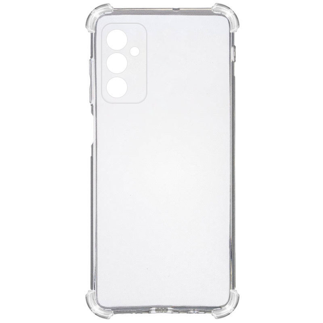 Чохол GETMAN Ease logo посилені кути Full Camera для Samsung Galaxy M35 5G (Безбарвний (прозорий))