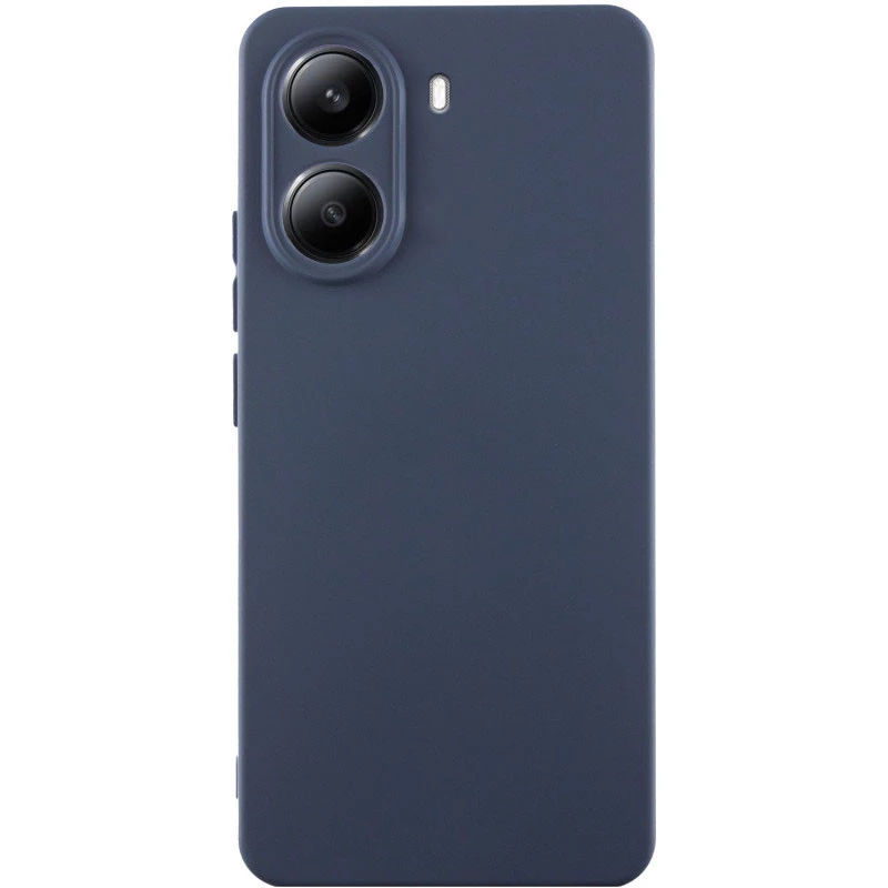 Чохол Silicone Cover Lakshmi Full Camera (AAA) для Xiaomi Poco X7 Pro (Темно-синій / Midnight blue)