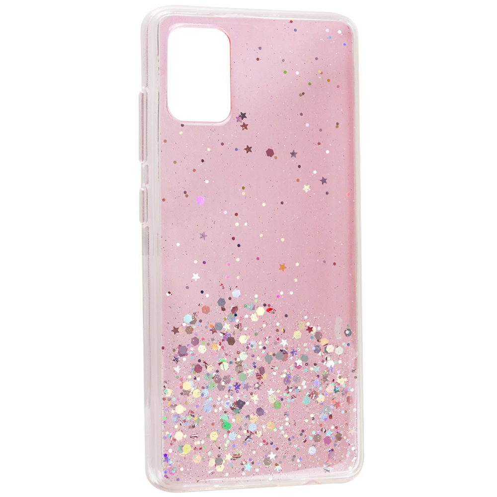 Чохол MaiKai Sparkles Case для Samsung A32 4G (Light Pink)