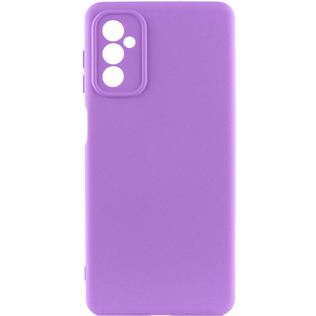 Чохол Silicone Cover Lakshmi Full Camera (AAA) для Samsung Galaxy A24 4G (Фіолетовий / Amethyst)