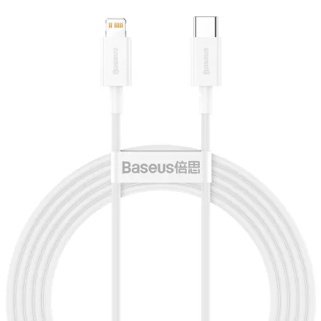 Кабель Baseus Superior Series Fast Charging Type-C to Lightning PD 20W (2m) (білий)