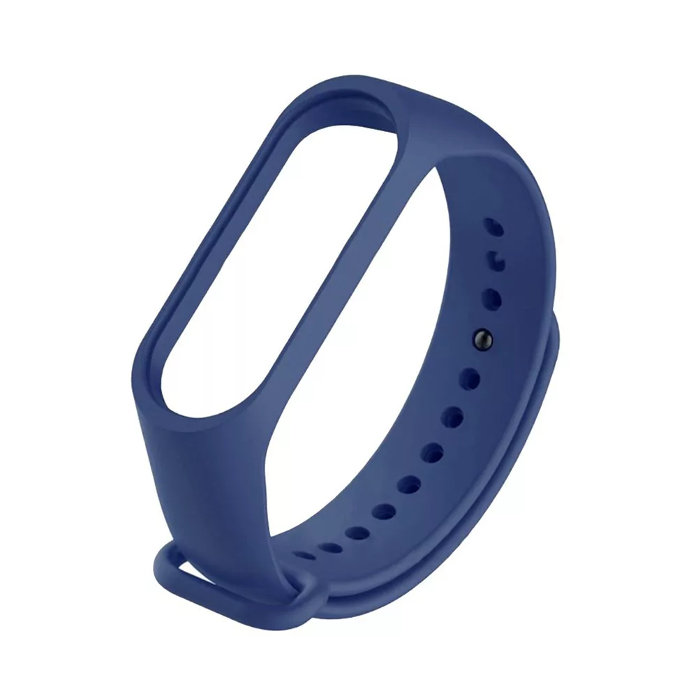 Ремінець Silicone Xiaomi Mi Band 7 (темно-синій)