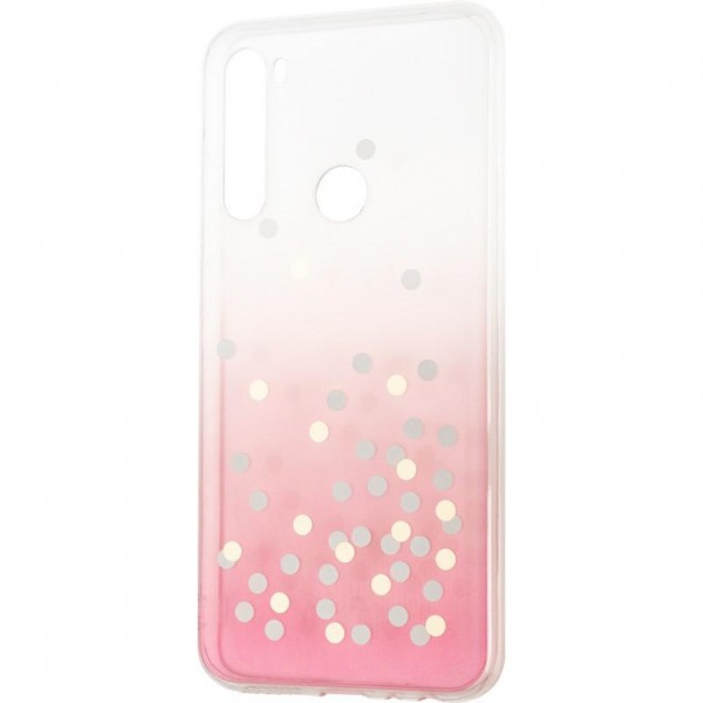 Чохол силіконовий Cristal Shine for Xiaomi Redmi Note 8T Pink