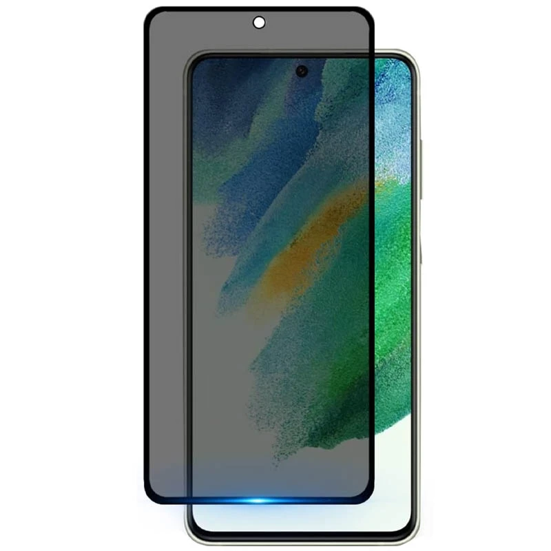 Захисне скло Privacy 5D (тех.пак) для Samsung Galaxy S24 FE (Чорний)