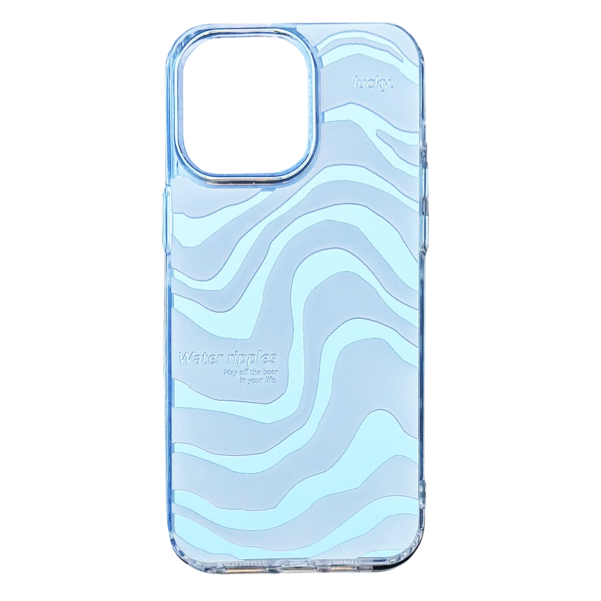 Чохол MaiKai Pattern Water Ripples для iPhone 16 Pro Max (Silver)
