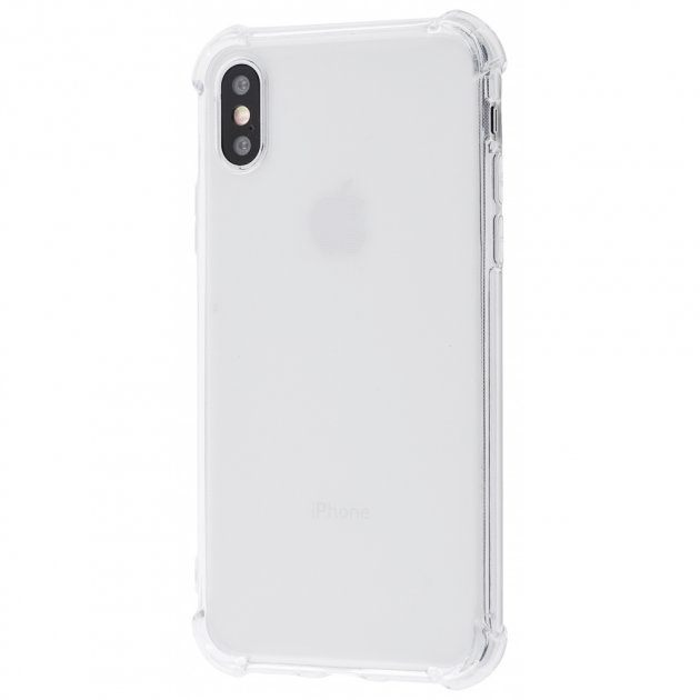 Чохол WXD Силікон 0.8 mm HQ iPhone X/Xs (прозорий)