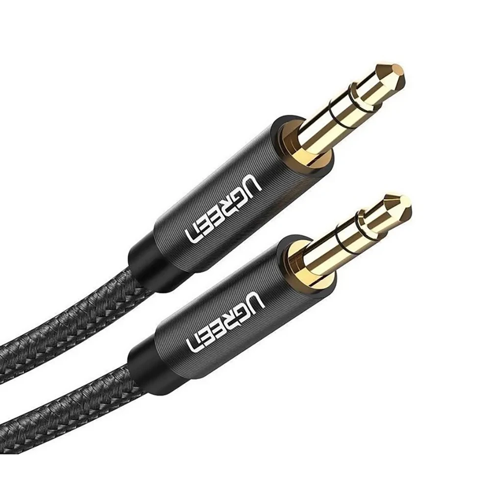 Кабель UGREEN AV112 3.5mm M - 3.5mm M Cable 2m (Чорний)