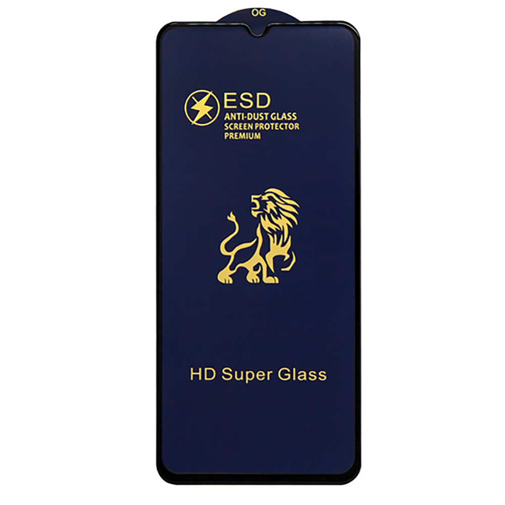 Захисне скло Full Glue ESD Anti-Dust Samsung A715 Galaxy A71 (2020) (чорний)