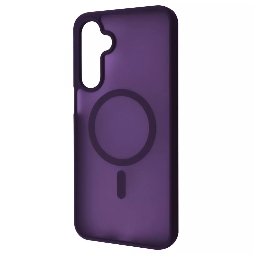 Чохол WAVE Matte Color Case with Magnetic Ring Samsung Galaxy A36/A56 (глибокий пурпуровий)
