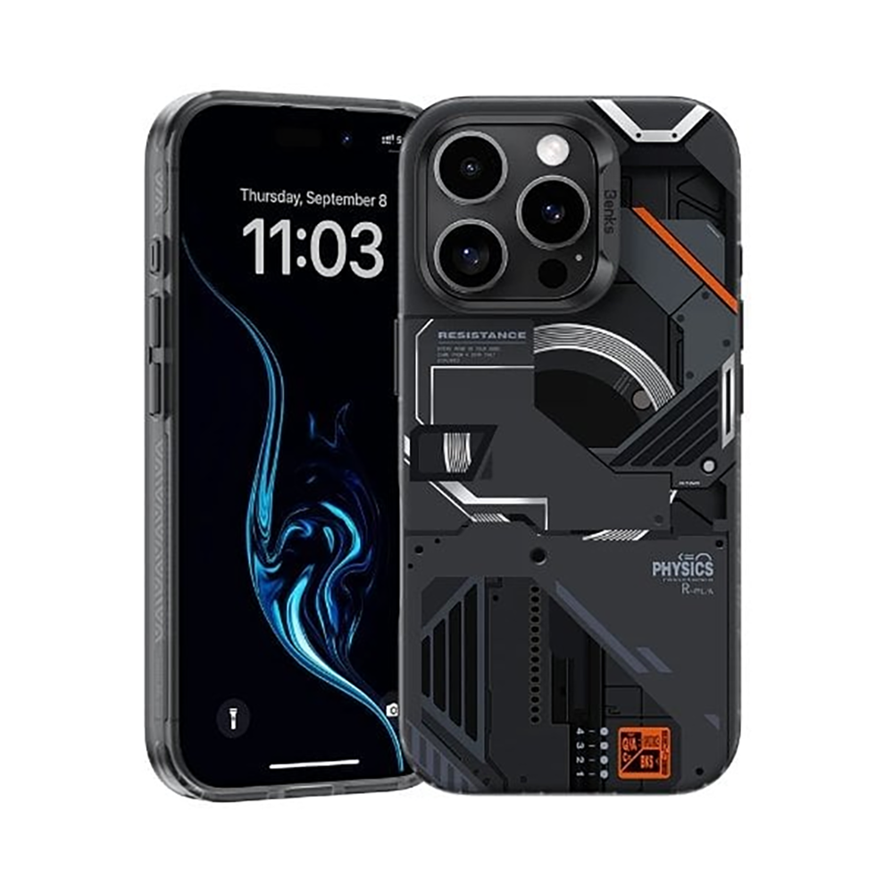 Чохол Benks Mecha Case for iPhone 16 Pro Max with MagSafe Black