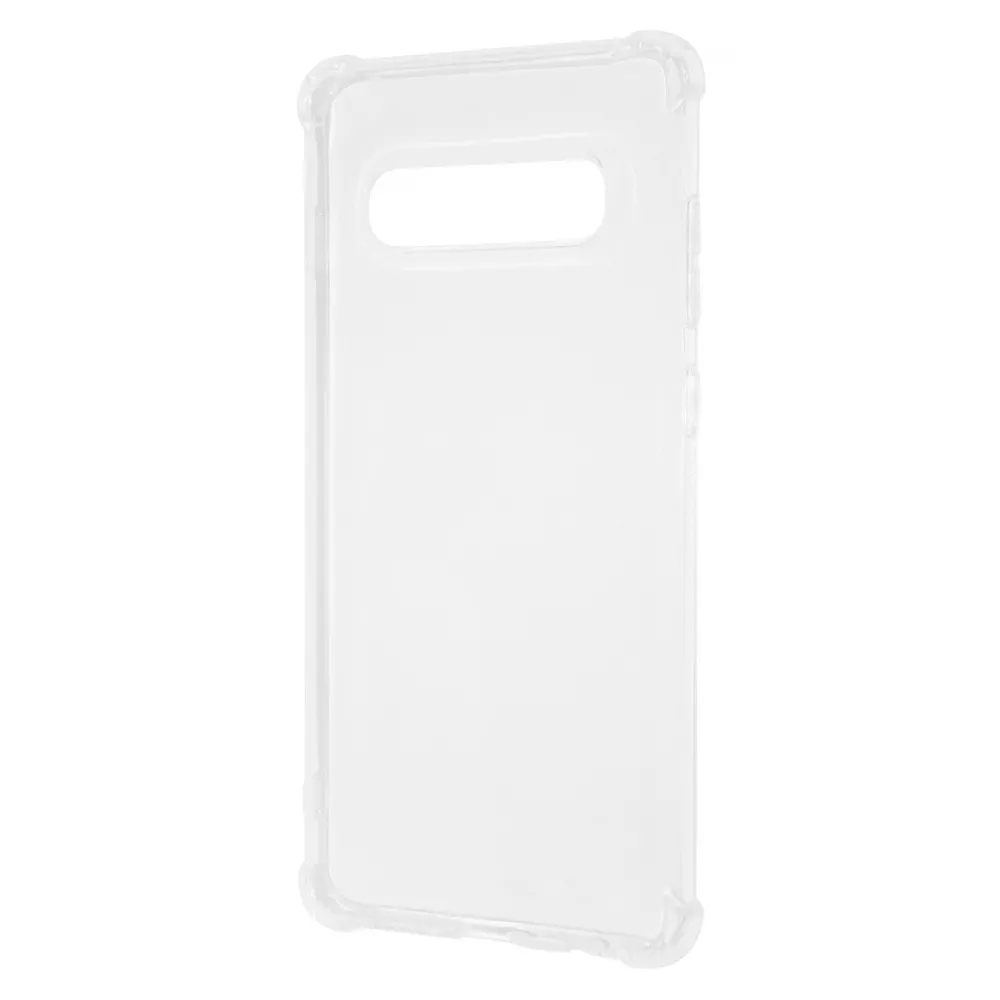 Чохол WXD Силікон 0.8 mm HQ Samsung Galaxy S10 Plus (G975F) (прозорий)