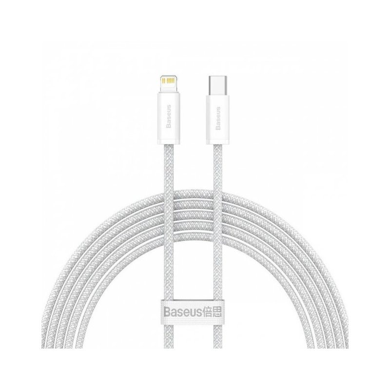 Кабель Baseus Dynamic Series Fast Charging Type-C to Lightning 20W 1m Білий