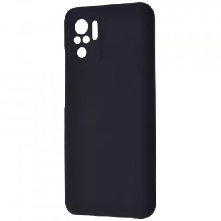 Чохол WAVE Full Silicone Cover для Xiaomi Redmi Note 10/Note 10S (чорний)