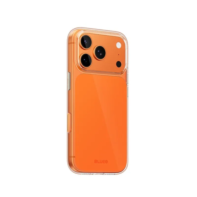 Чохол Blueo Crystal Drop PRO Case for iPhone 17 Pro with MagSafe (Original Style) Orange