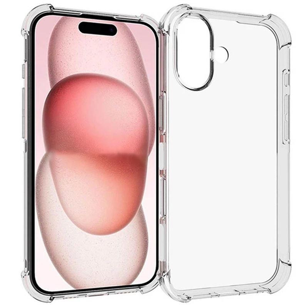 Чохол GETMAN Ease logo посилені кути для Apple iPhone 16 (6.1