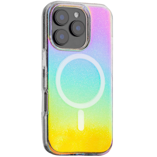 Чохол TPU Galaxy Sparkle (MagFit) для Apple iPhone 16 Pro Max (6.9