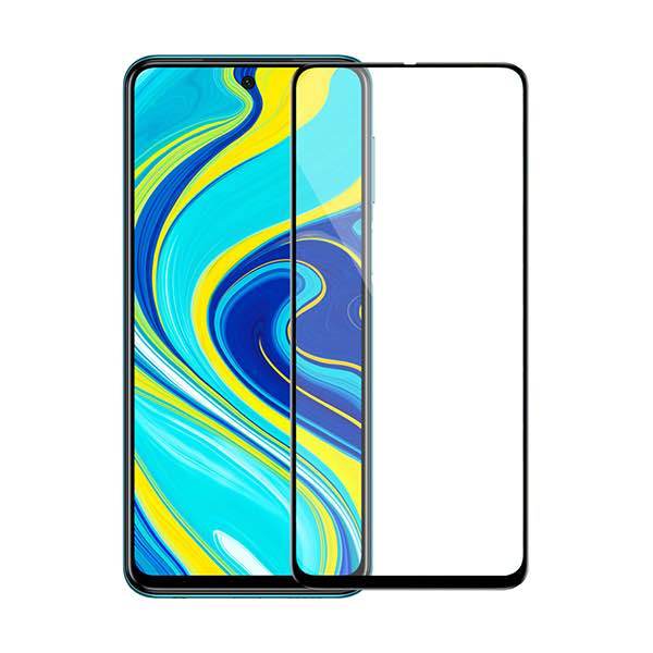 Захисне Скло 3D for Xiaomi Redmi Note 9 Pro / Note 9S Black