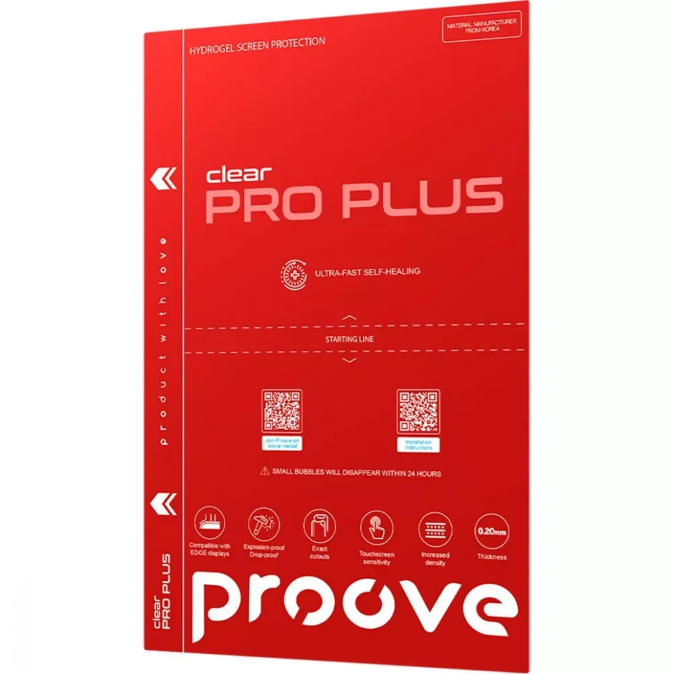 Захисна гідрогелева плівка Proove Protection Pro Plus для Motorola Edge 60