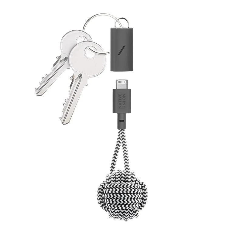 Кабель Native Union Key Cable USB-C to Lightning Zebra (KEY-KV-CL-ZEB)