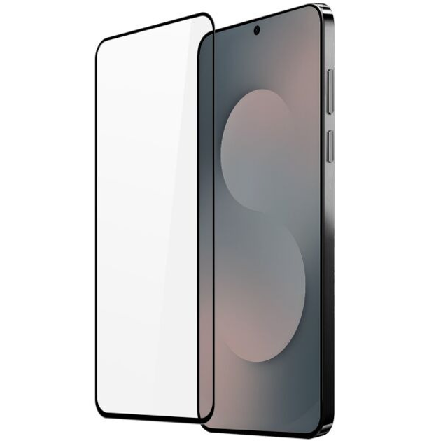 Захисне Скло MaiKai 3D Curved Full Glass для Samsung S25 FE (S731) (Black)