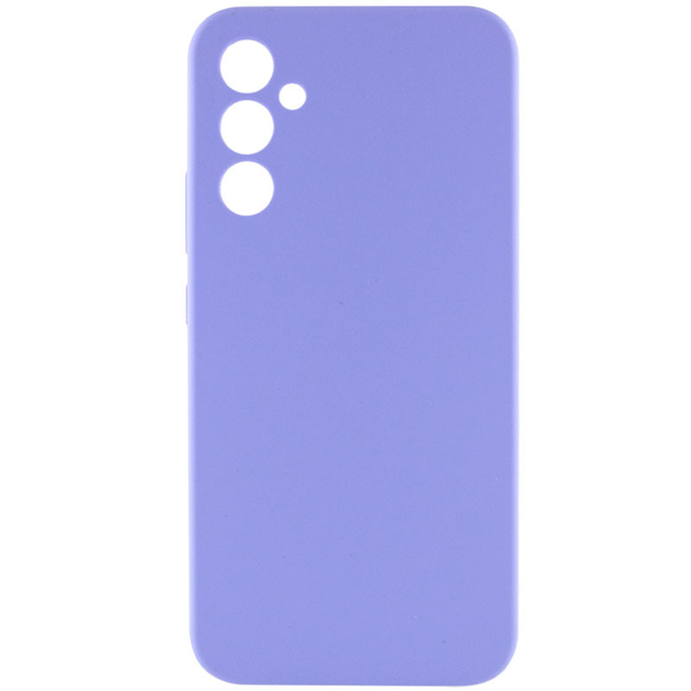 Чохол Silicone Cover Lakshmi Full Camera (AAA) для Samsung Galaxy A34 5G (Бузковий / Dasheen)