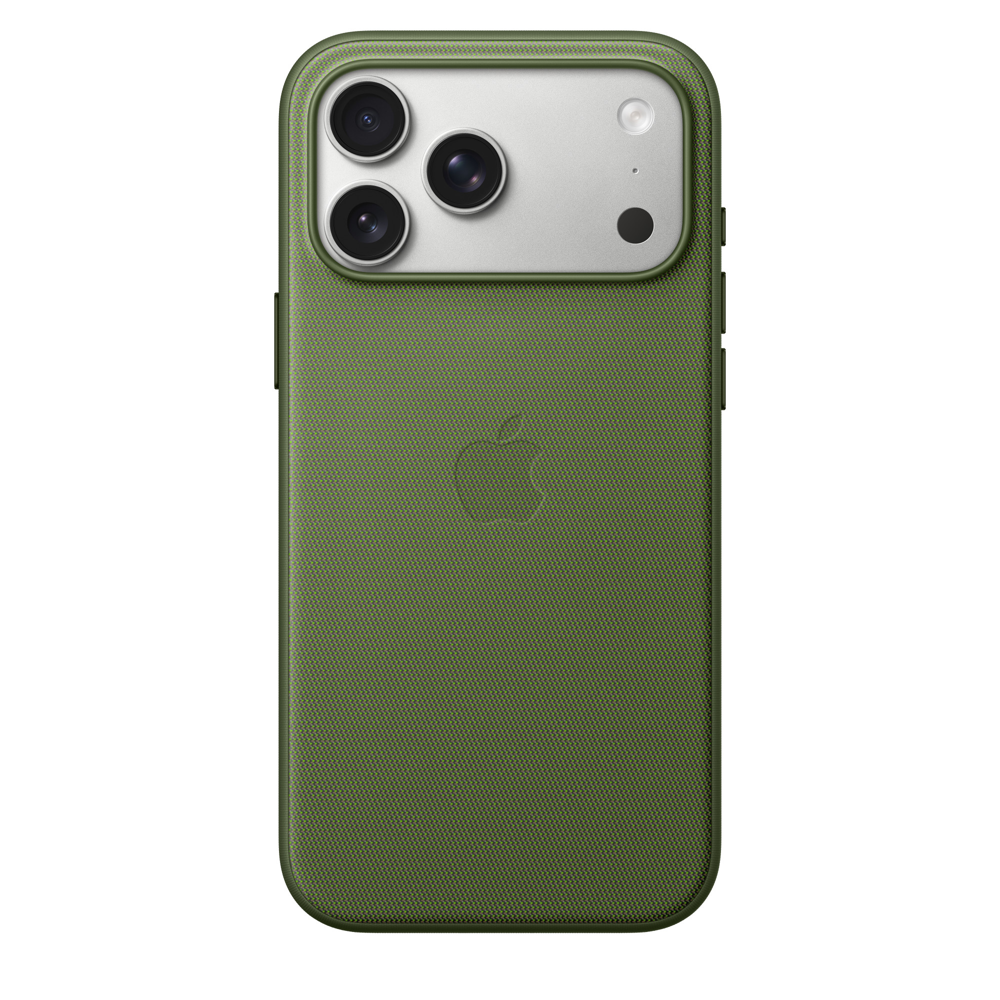 Чохол TechWoven Case with Button, Animation & MagSafe iPhone 17 Pro Max, Green (OEM)