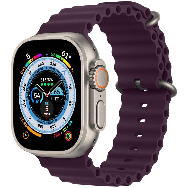 Ремінець Apple Watch Ocean Band 42/44/45/49 mm (plum)