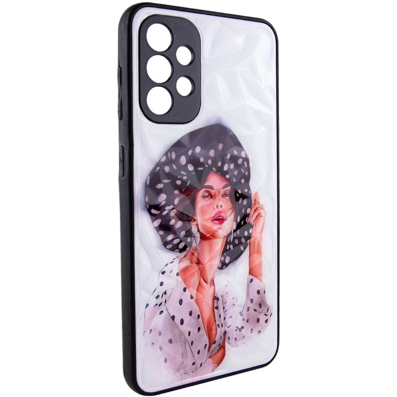 Чохол TPU + PC Prisma Ladies для Samsung Galaxy A52 4G / A52 5G (Girl in a hat)