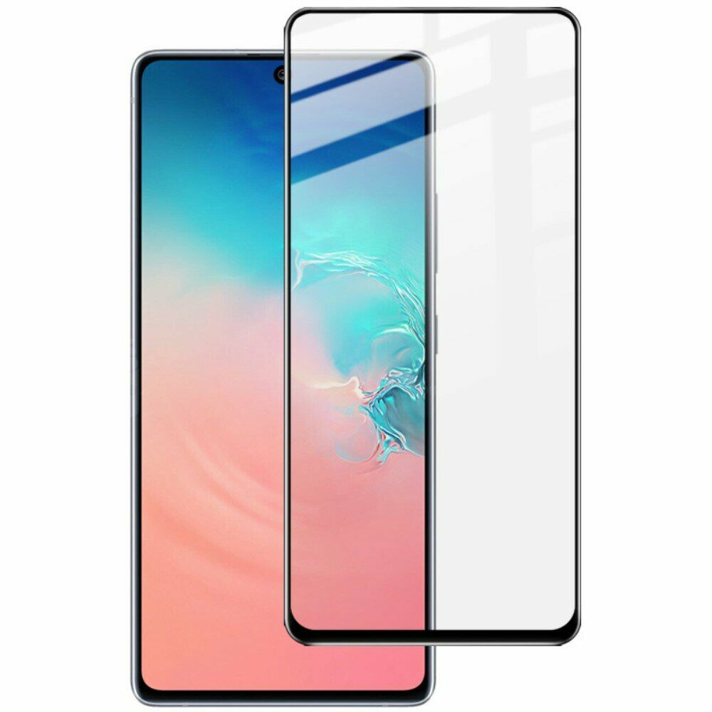 Захисне скло XD+ Full Glue для Samsung S10 Lite (G770) (чорний)