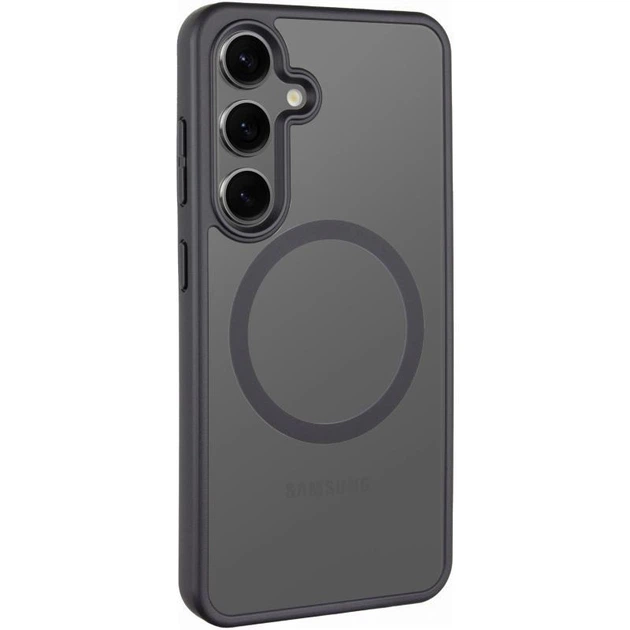 Чохол Ummi Colorful with MagSafe для Samsung Galaxy S26+ (Чорний/Black)