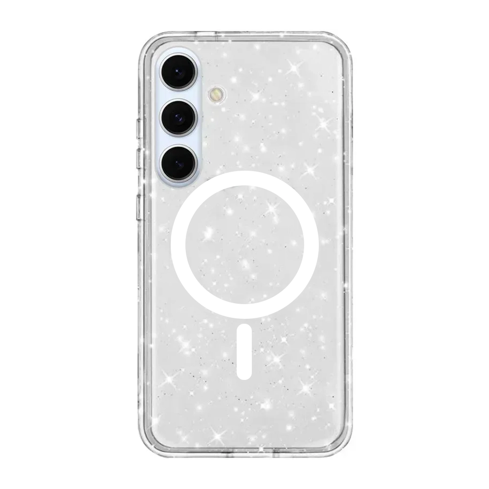 Чохол MaiKai Crystal Series witn Magnetic для Samsung Galaxy S24 (Crystal Glitter)