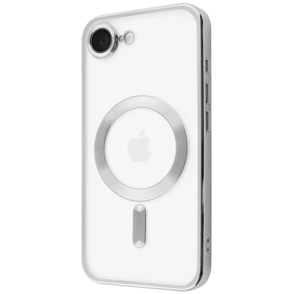 Чохол Metal Matte Case with Magnetic Ring iPhone 16e (срібний)