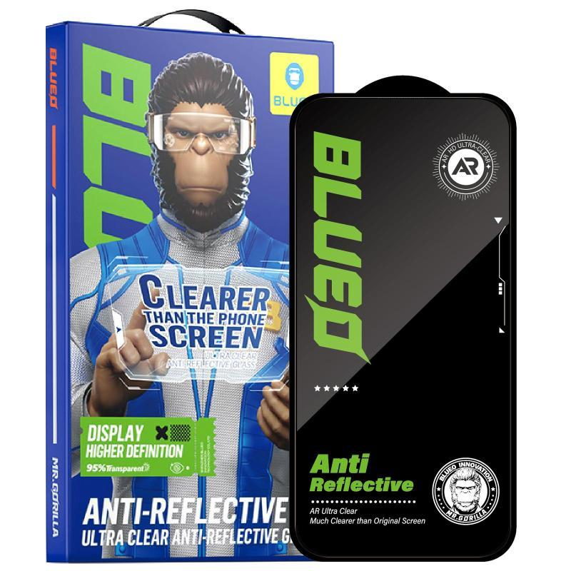 Захисне 2.5D скло Blueo AR Anti-Reflective HD для Apple iPhone 17 Pro Max / 16 Pro Max (Чорний)