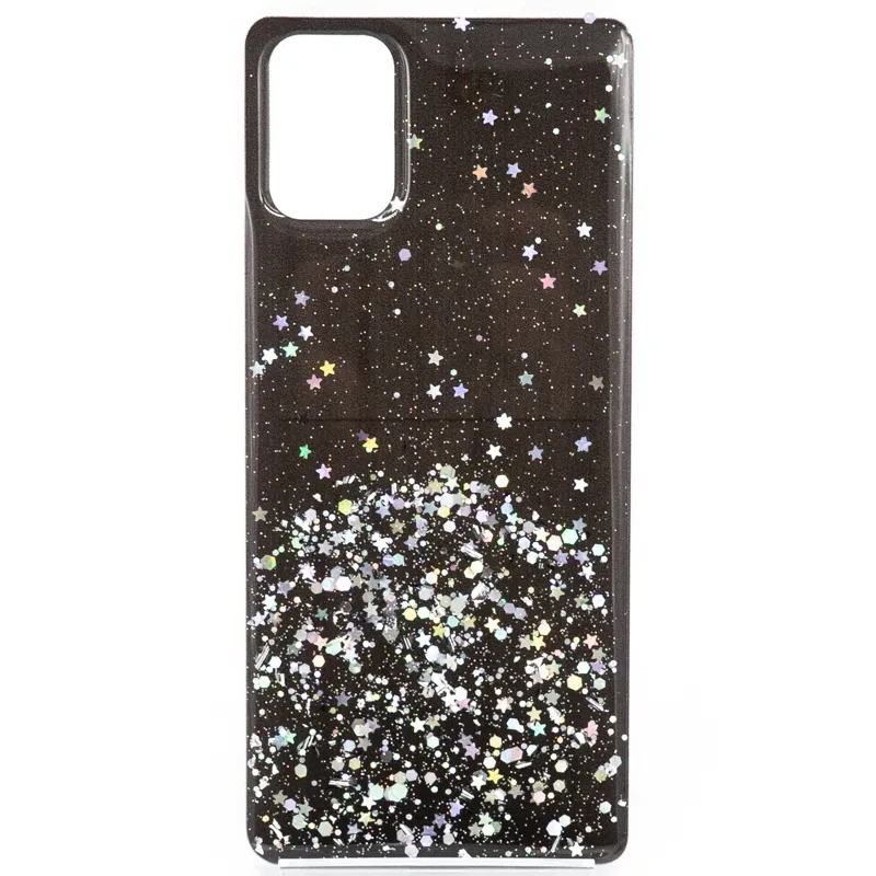 Чохол WAVE Confetti Case (TPU) Samsung Galaxy A71 (black)