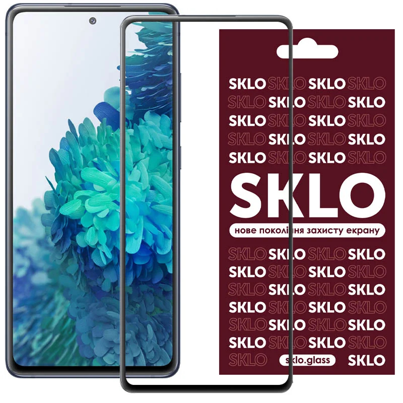 Захисне Скло SKLO 3D (full glue) для Samsung Galaxy S21 FE