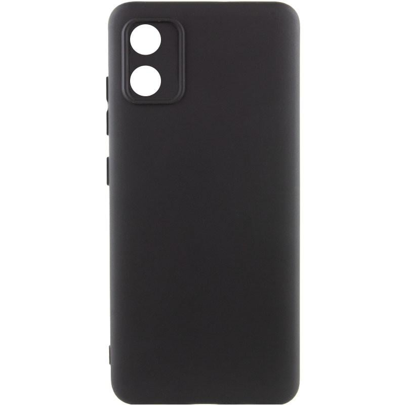 Чохол Silicone Cover Lakshmi Full Camera (AA) для Motorola Moto E13 (Чорний / Black)