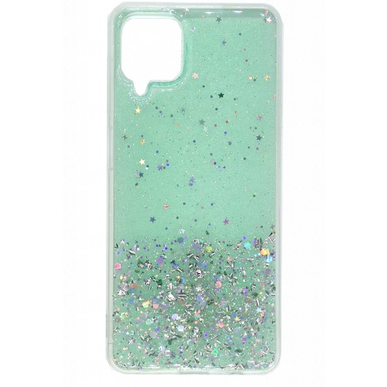 Чохол MiaMi Glitter для Samsung A125 (A12-2021) (блакитний)