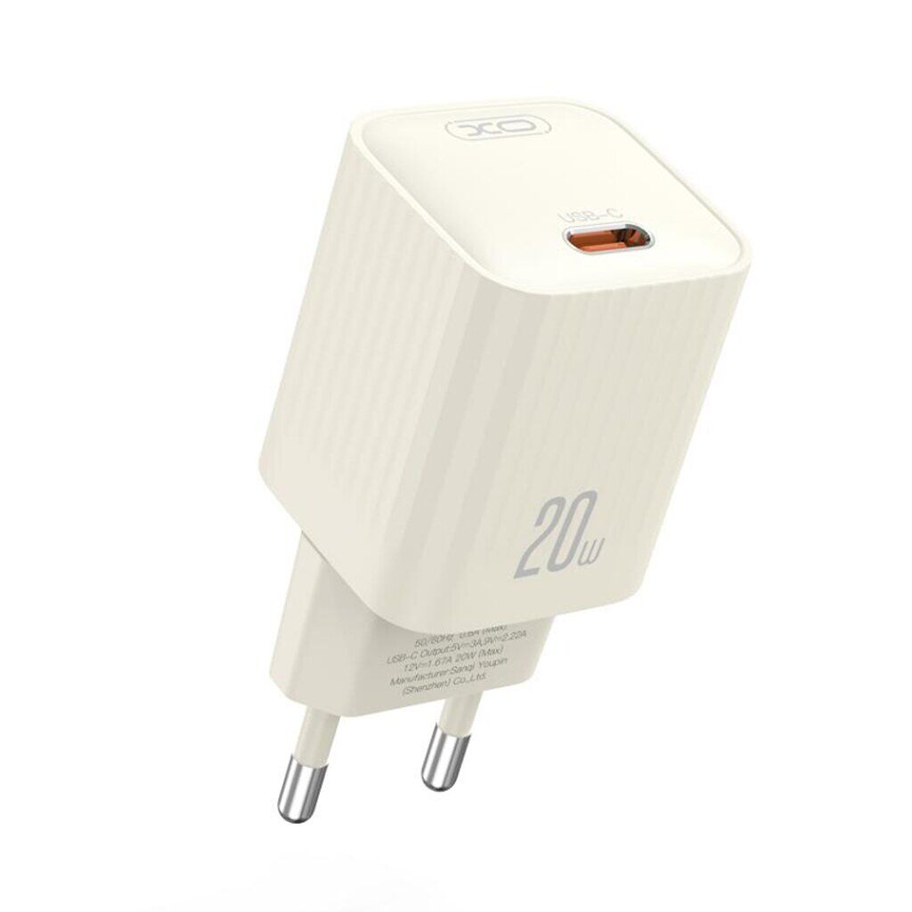 МЗП PD XO L146 20W/1 USB-C + Lightining Beige