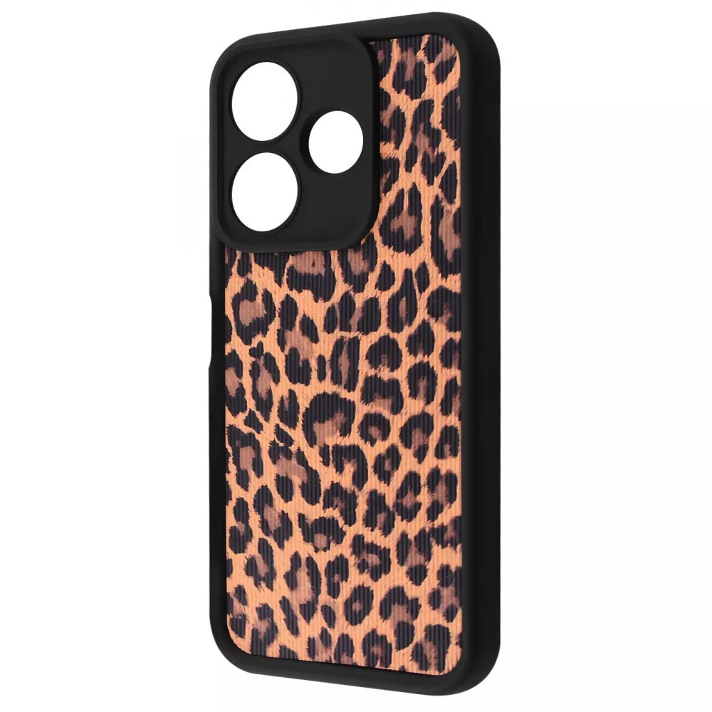 Чохол WAVE Artfull Case Xiaomi Redmi 13 4G/Poco M6 4G/Note 13R (темний леопард)