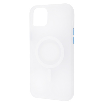 Чохол X-Level Skin Feel MagSafe iPhone 14 Plus (білий)
