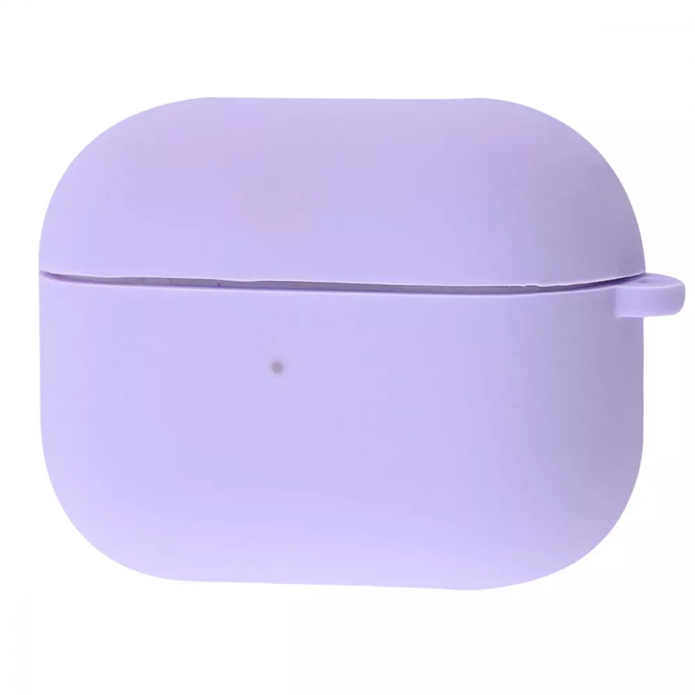 Чохол Silicone Case Full for AirPods Pro 2 (світло-фіолетовий)