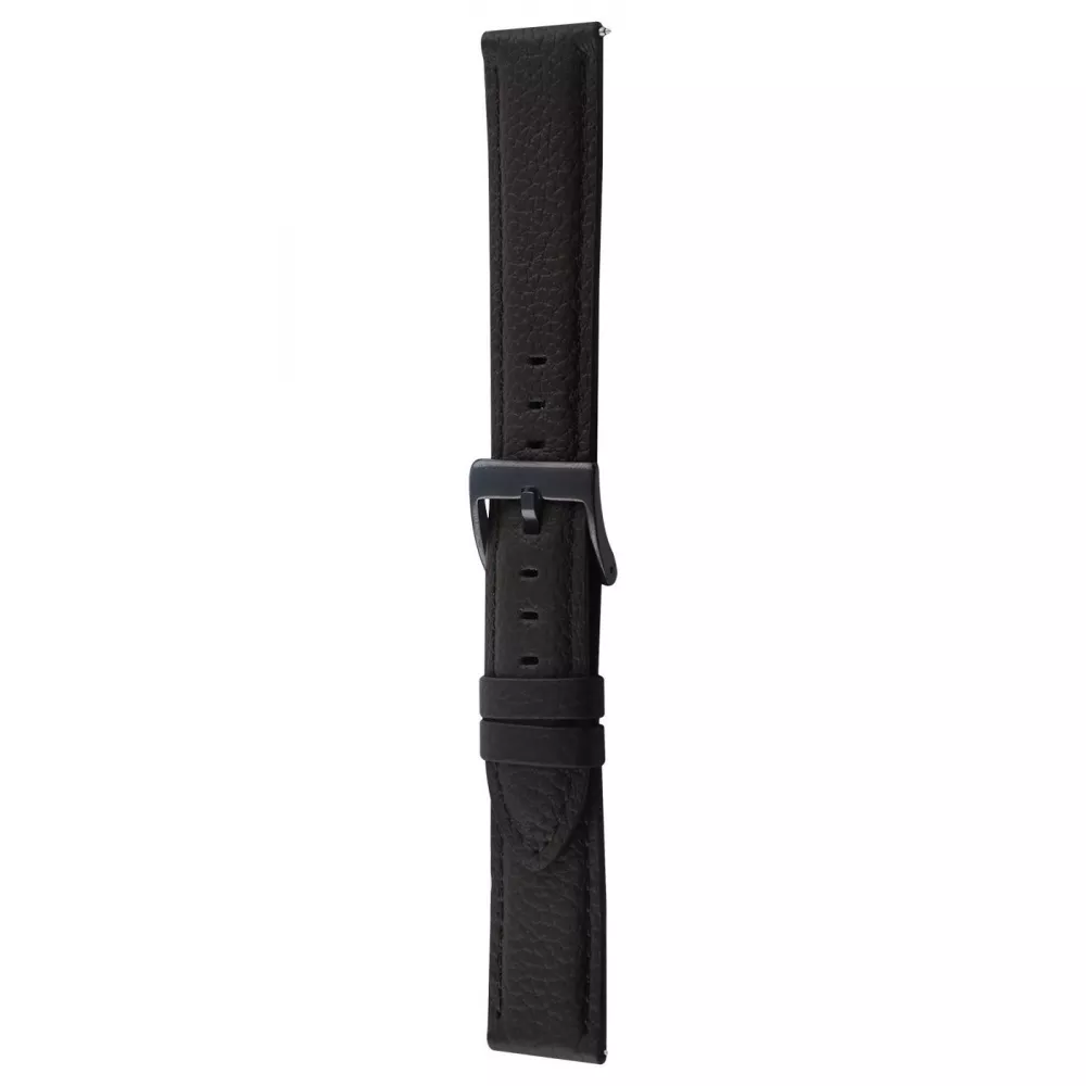 Універсальний ремінець Leather Edition 20 mm (чорний)